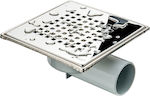 RAVENNA GOZDE SHINE 15 x 15 FLOOR SIRRING with frame & frame INOX SS304