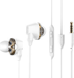 Baseus Encok H10 In-ear Handsfree with 3.5mm Connector White