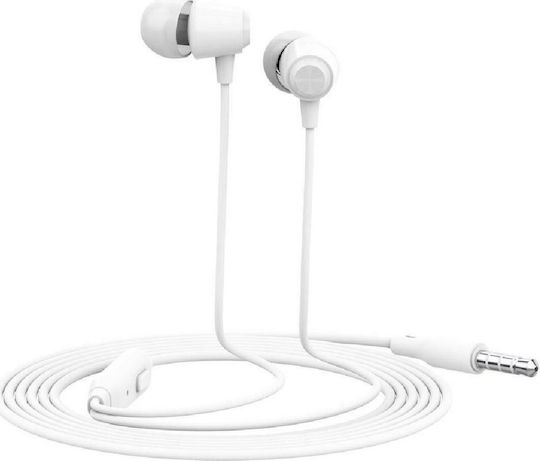 Celebrat G4 In-Ear Freihändig Kopfhörer mit Stecker 3.5mm Weiß