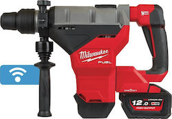 Milwaukee M18 FHM-121C Ciocan rotopercutor Sapator cu baterie Brushless 18V cu SDS Max Cu Bluetooth