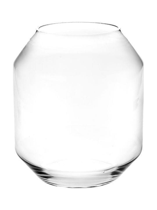 Iliadis Glass Vase 16x16x29cm