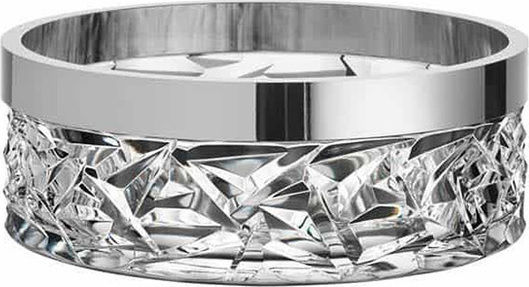 Orrefors Decorative Bowl Silver 22x22x7.6cm