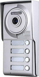 Real Safe Home Intercom Push Button Panel with Camera