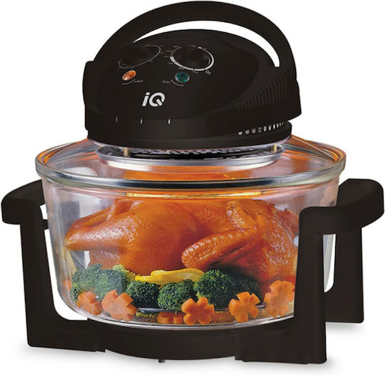 IQ Halogen Oven Cooker 11lt Black