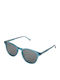 Komono Beaumont Men's Sunglasses with Blue Plastic Frame