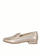 Ragazza Leather Women's Loafers in Beige Color