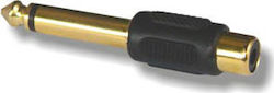 Muzik 10-2023G 6.3mm Male To RCA Female Muzik 10-2023G 6.3mm Male To RCA Female