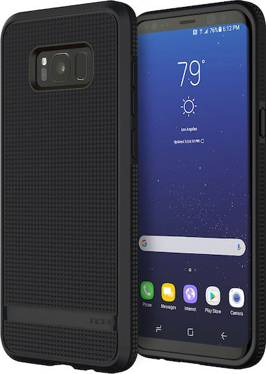 Incipio Back Cover Πλαστικό Μαύρο (Galaxy S8+)