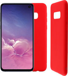 Volte-Tel Silicon Tpu Silicone Back Cover Red (Galaxy S10e)