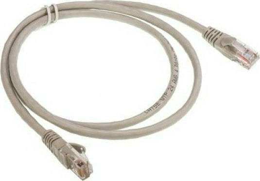 Vivanco U/UTP Cat.5e (Gigabit) Мрежов Кабел Ethernet 1м Сив