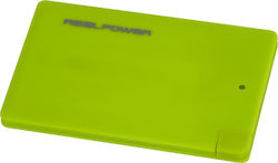 RealPower PB-2500 Slim 2500mAh Πράσινο