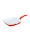 Royalty Line Κόκκινη Grill of Aluminum with Ceramic Coating 24cm