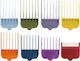 Wahl Professional Attachment Comb Guard Set 8 Colour Χτενάκι για Μηχανές Κουρέματος 3170-800