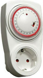 Tele Mechanical Timer Socket Daily