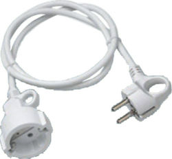 Extension Cable Cord 3x1.5mm²/10m White