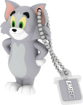 Emtec HB102 HB Tom 8GB USB 2.0 Stick Γκρι