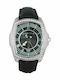 Chronotech Damen Uhr mit Schwarz Lederarmband