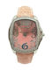 Chronotech Watch with Pink Leather Strap CT7896LS-67