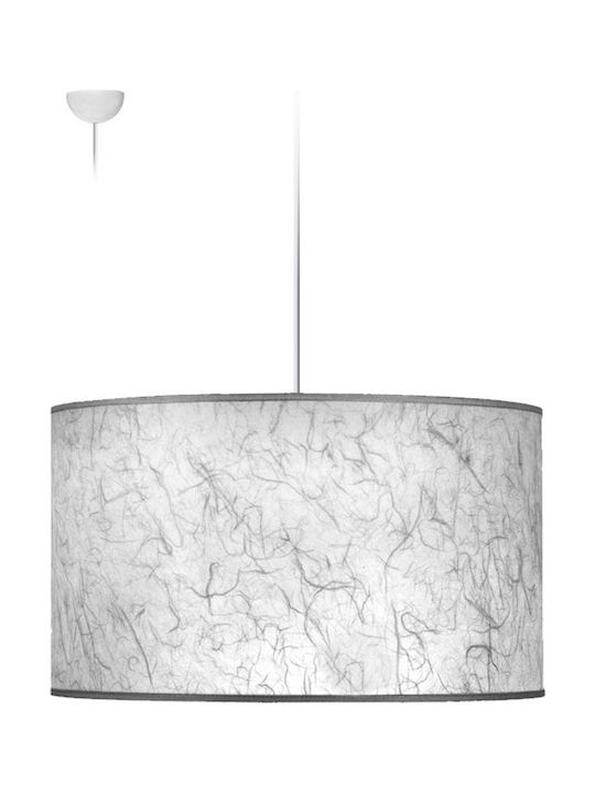 Starlight Hängelampe Weiß mit Fassung E27 45cm.