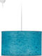 Starlight Hängelampe Türkis 35cm.