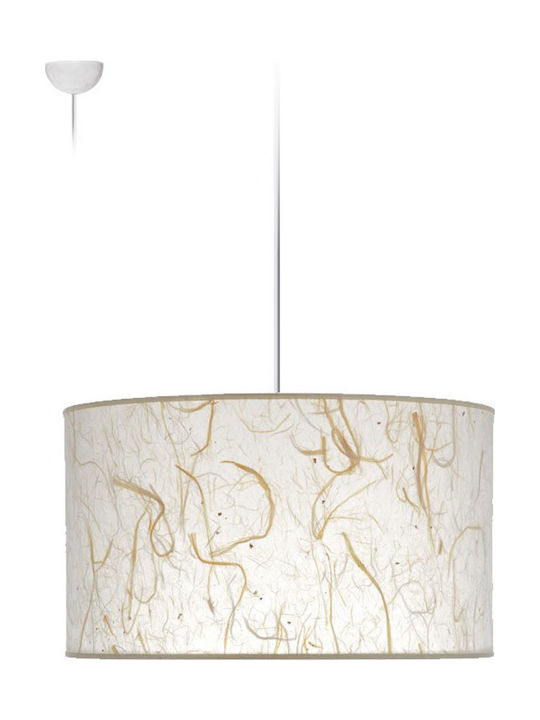 Starlight ΚΑ-ΚΥ-3520-2601 ΚΡ Pendant Light Beige 35cm