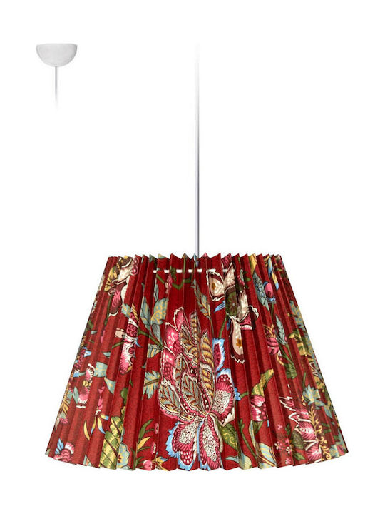 Starlight ΚΑ-Κ2-ΠΥ-23-1 Lustră Roșu Floral cu D...