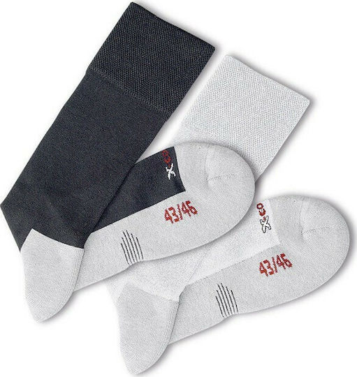 Herbi Feet HF-5031 Diavital Below Knee for Diabetics Socks Calf High Graduated Compression Black