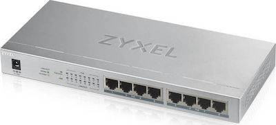 Zyxel GS1008HP Unmanaged L2 PoE+ Switch με 8 Θύρες Gigabit (1Gbps) Ethernet