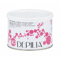 Depilia Facial & Body Canned Hair Removal Wax For Sensitive Skin Τιτάνιο 400ml