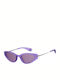 Polaroid Women's Sunglasses with Purple Frame and Purple Polarized Lens PLD4074/S 789KL