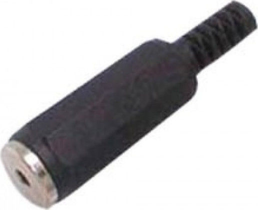 Lz Plug 2.5mm Jack female Black (01.111.0002)
