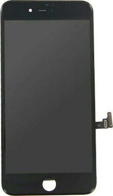 MPSMobile Οθόνη mit Touchscreen für iPhone 8 Plus (Schwarz)