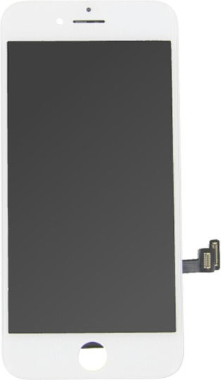 Екран със Сензорен Механизъм и Рамка за iPhone 8 (Бял)