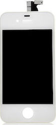 MPSMobile Screen with Frame for iPhone 4S (White)