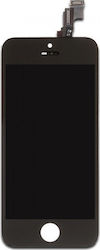 Tianma Οθόνη με Μηχανισμό Αφής για iPhone 5s (Μαύρο)