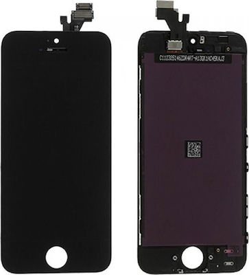 Οθόνη LCD mit Touchscreen für iPhone 5 (Schwarz)