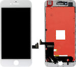Ecran cu Mecanism de Atingere pentru iPhone 8 Plus (Alb)