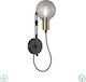 Trio Lighting Nacho Modern Lamp Wall with Socket E14 Black