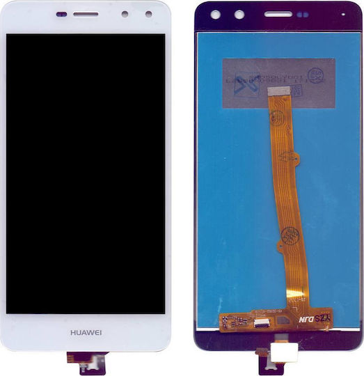 Screen with Touch Mechanism for Huawei Y6 2017 (White)