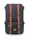 Kaukko Harper II 1002 Fabric Backpack Black 22.4lt