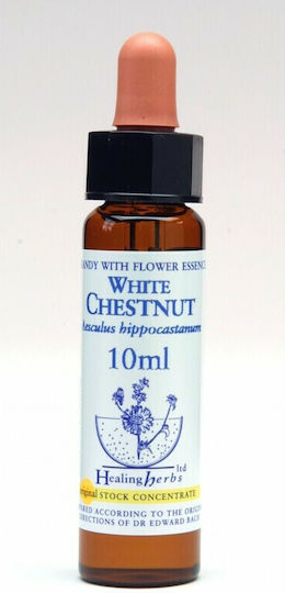 Healing Herbs White Chestnut Ανθοΐαμα σε Σταγόνες για Χαλάρωση 10ml