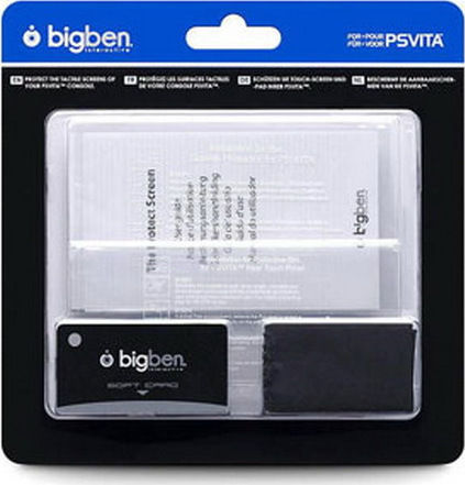 Bigben Interactive Screen Protector Kit Protector de ecran pentru PS Vita în culoarea Transparent