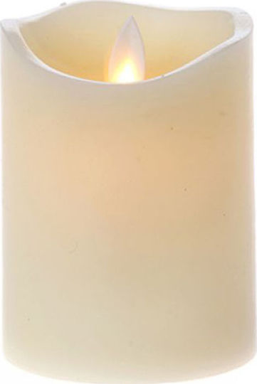 Iliadis Dekorative Lampe Wachs-Politur Weiß 2Stück