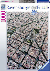 Barcelona From Above Puzzle 2D 1000 Pieces