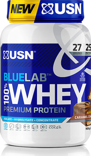USN BlueLab 100% Whey Premium Protein Whey with Flavor Wheytella 908gr