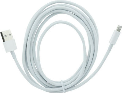 USB-A to Lightning Cable White 2m