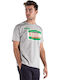 Russell Athletic Wings T-shirt Bărbătesc cu Mânecă Scurtă Gri