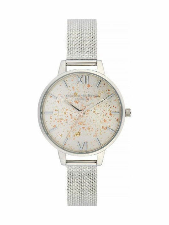 Olivia Burton Celestial Womens Watch 34mm with Silver Stainless Steel Bracelet Olivia Burton Celestial Womens Watch 34mm with Silver Stainless Steel Bracelet