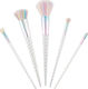 Revolution Beauty Professional Makeup Brush Set with Synthetic Bristle 5 Pieces