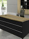 Επαγγελματικό Γραφείο Project Ξύλινο Γκρι 160x80x75εκ.